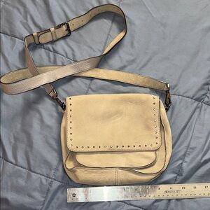 Rebecca Minkoff Grey Studded Crossbody Bag